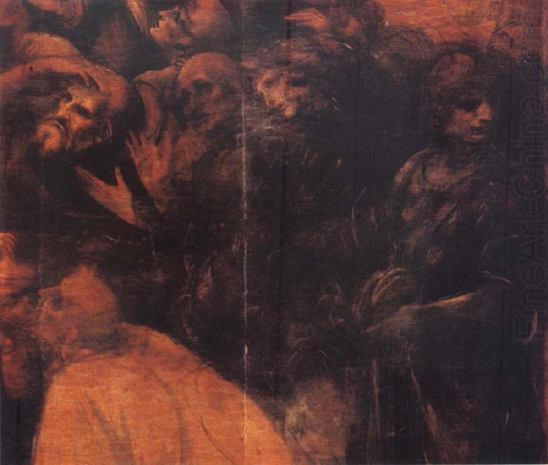 Leonardo  Da Vinci Detail of Madonna of the Rocks china oil painting image